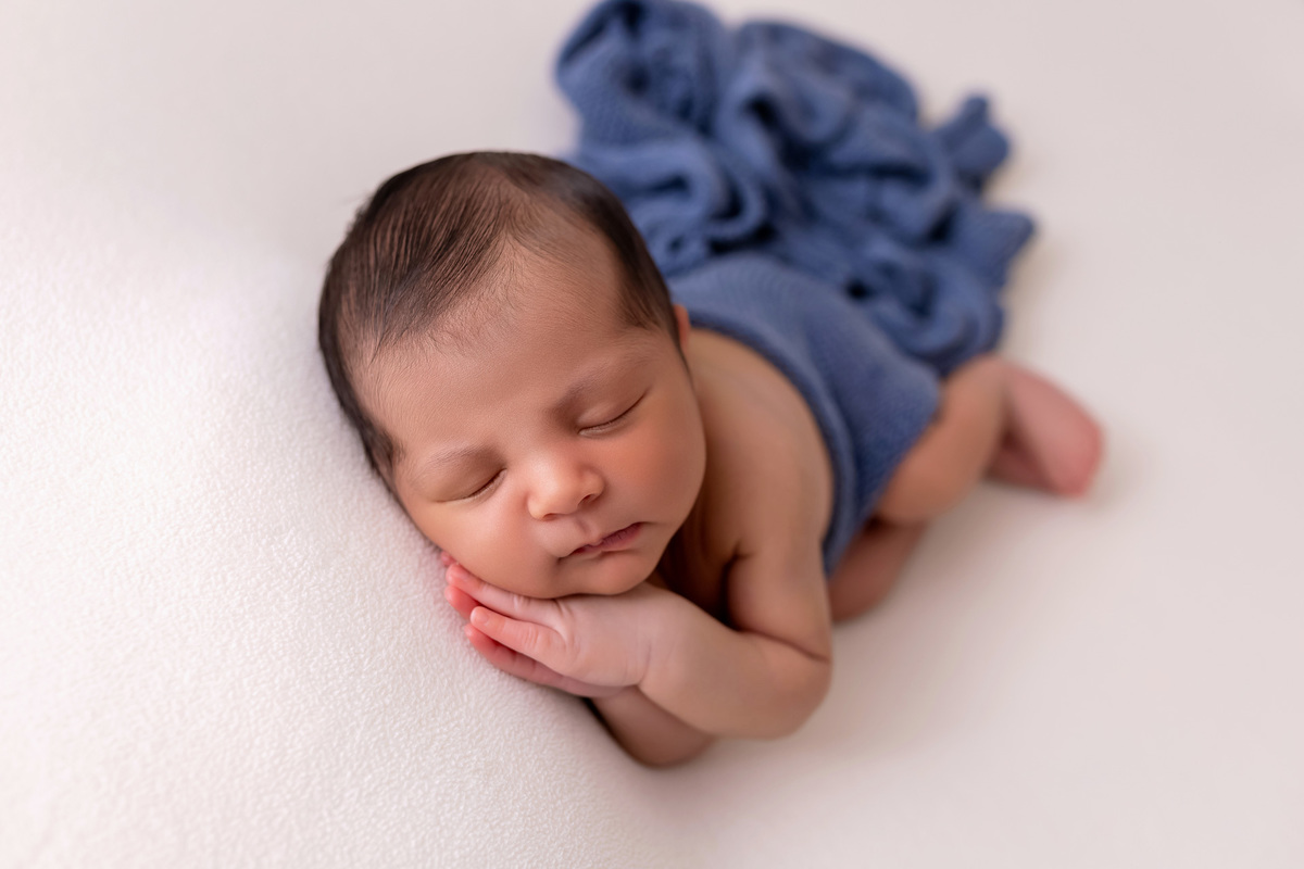 recém-nascido no Ensaio newborn da On Click Fotografia