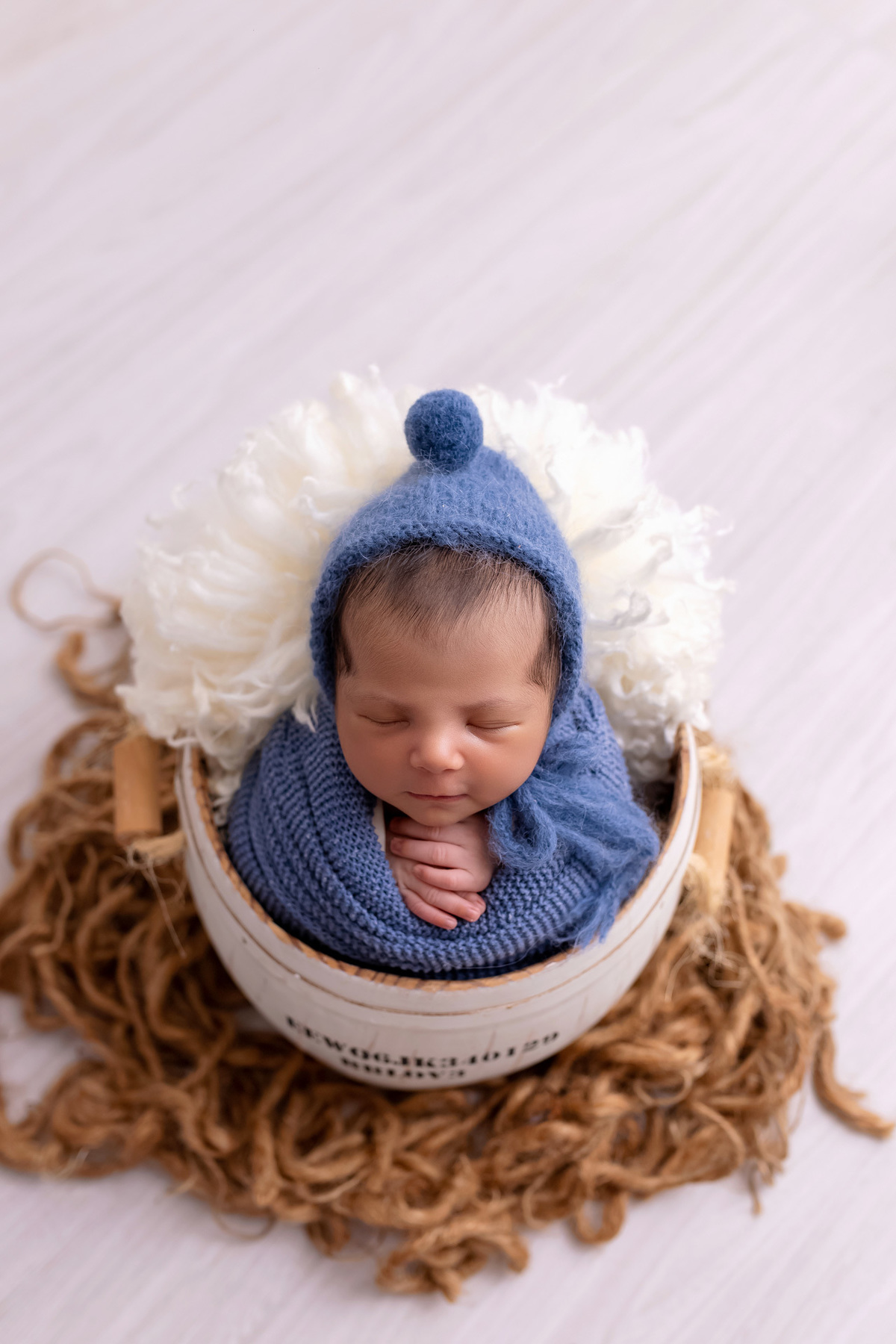 recém-nascido no Ensaio newborn da On Click Fotografia