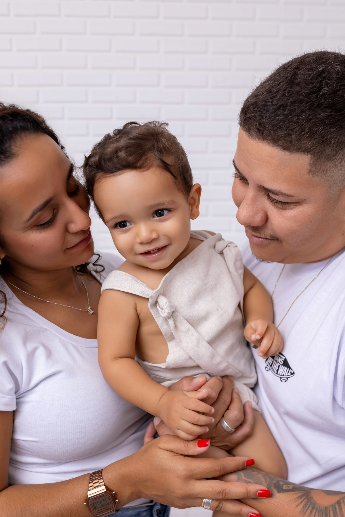 Ensaio de 1 Ano do Luiz com Bolo de Melão e Fotos em Família | On Click Fotografia