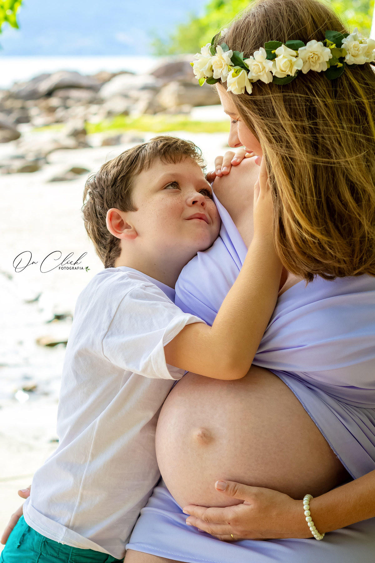 Ensaio Gestante - São Sebastião -  Gestante Carina