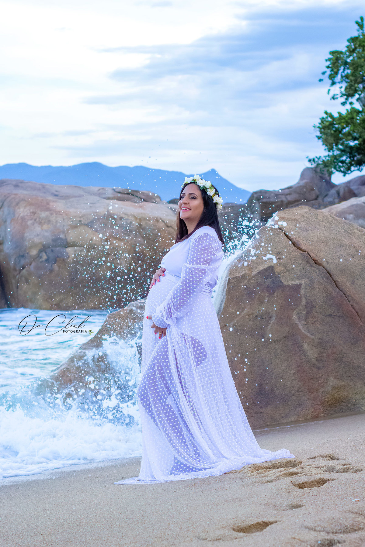 Ensaio Gestante - Caraguatatuba -  Gestante Ester