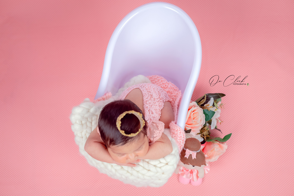 Newborn Caraguatatuba - ANNE LOUISE - On Click Fotografia