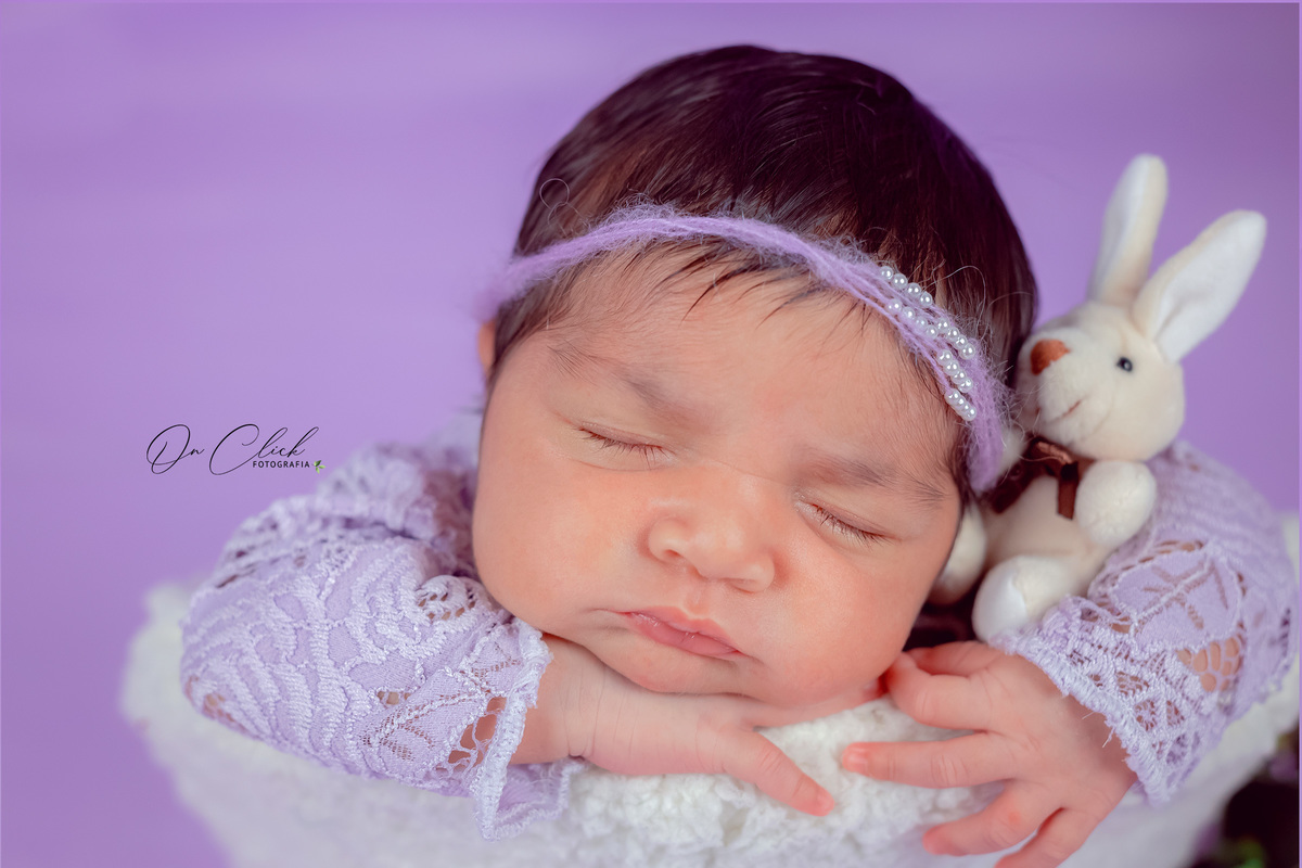 Newborn Caraguatatuba - ANNE LOUISE - On Click Fotografia