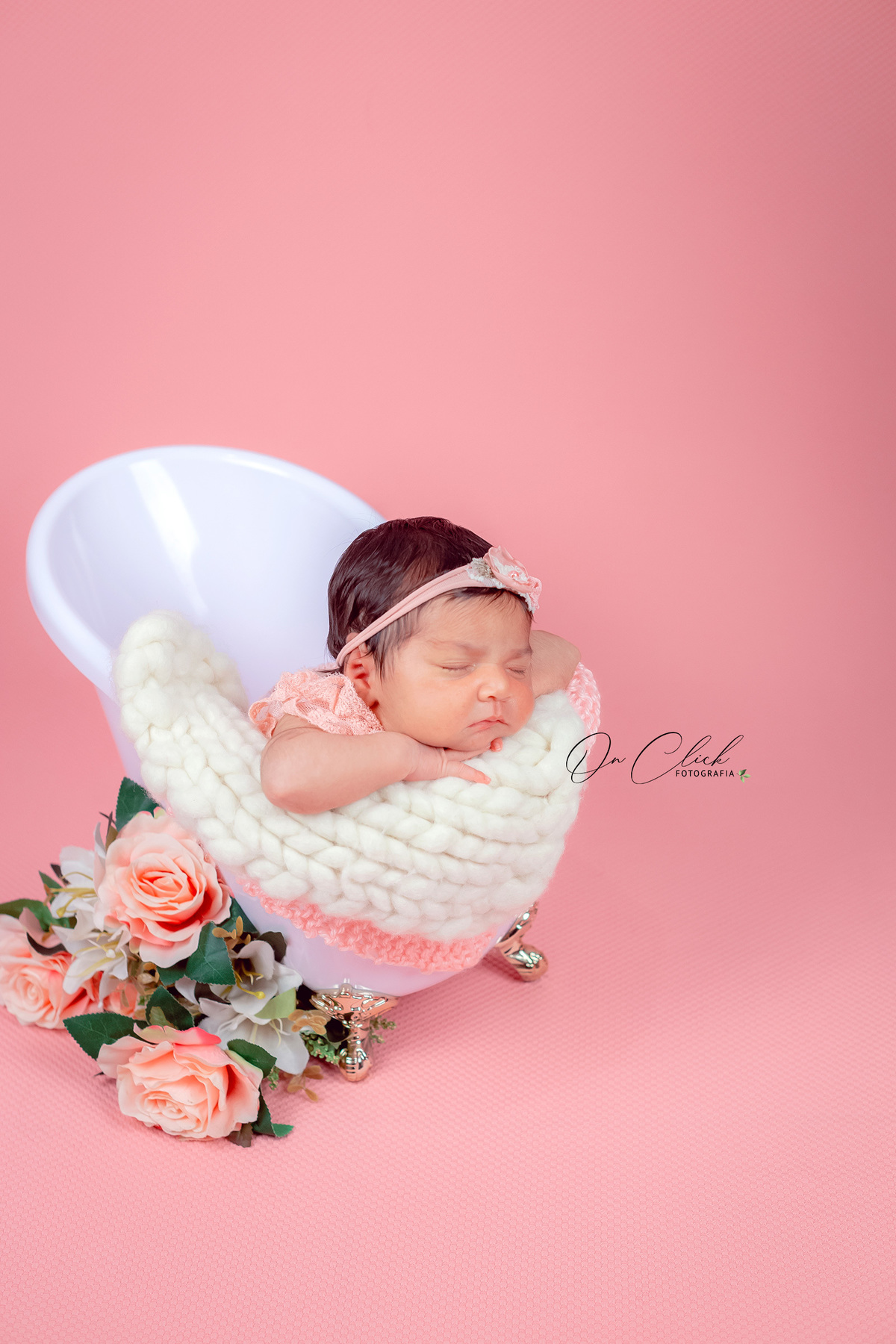 Newborn Caraguatatuba - ANNE LOUISE - On Click Fotografia