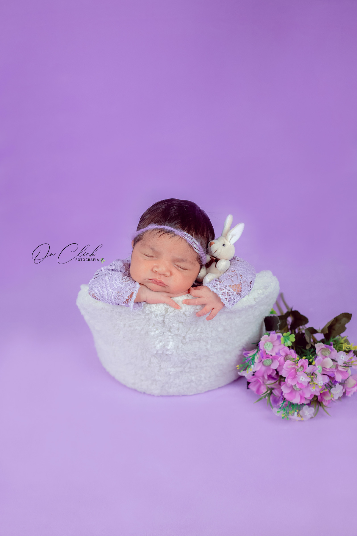 Newborn Caraguatatuba - ANNE LOUISE - On Click Fotografia