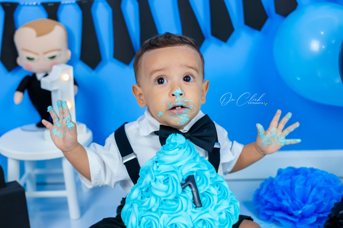 Smash the Cake - Caraguatatuba - Fotógrafo Caraguá -  O Poderoso Chefinho Thayllon Pietro