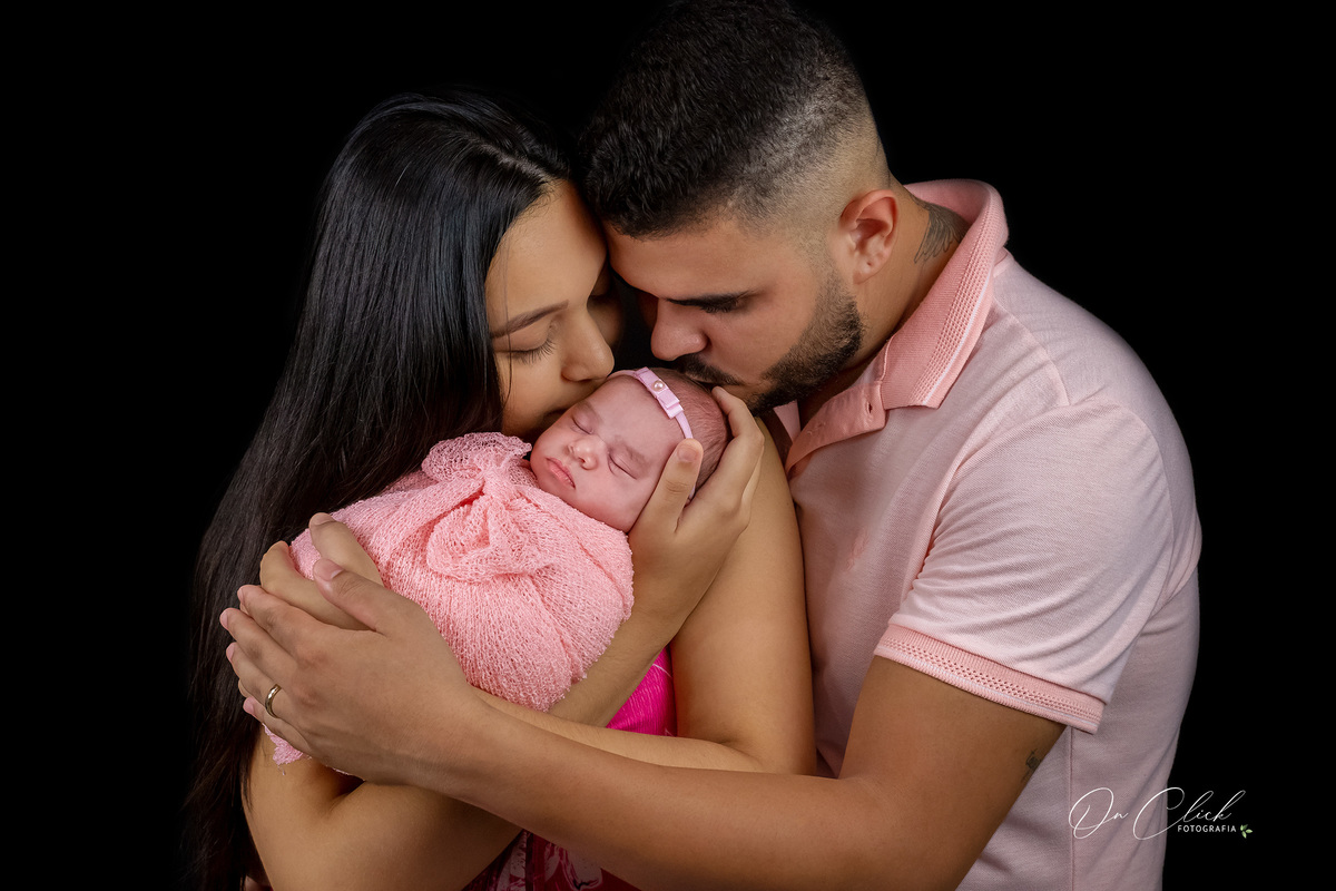 Newborn Laura - Newborn Caraguatatuba - On Click Fotografia - Fotografo Caraguá