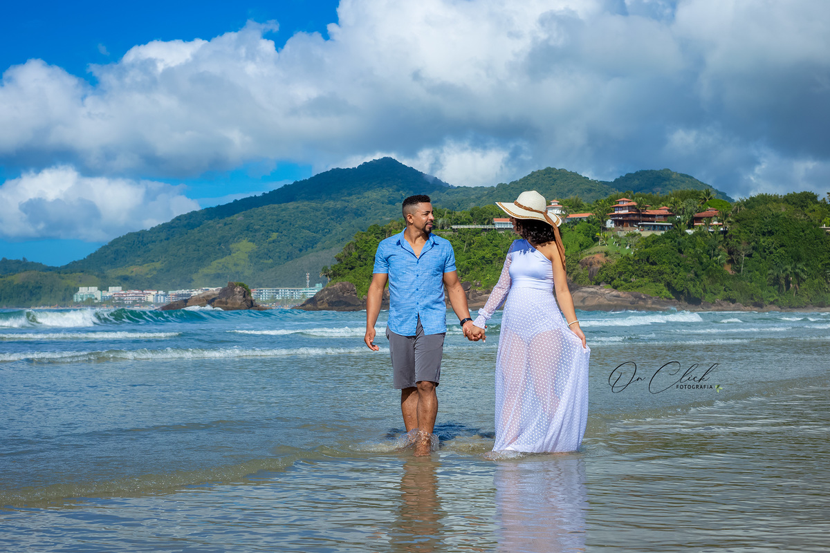 Ensaio Gestante - Ubatuba - On Click Fotografia - Fotografo Ubatuba