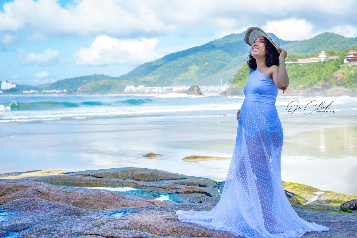 Ensaio Gestante - Ubatuba - On Click Fotografia - Fotografo Ubatuba