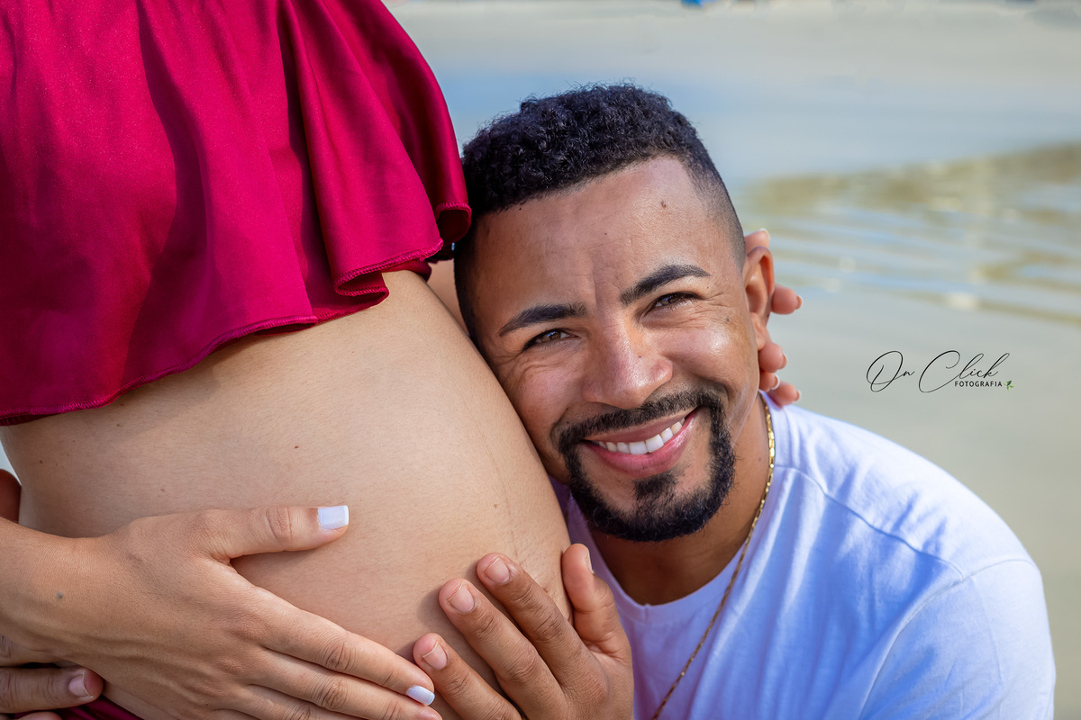 Ensaio Gestante - Ubatuba - On Click Fotografia - Fotografo Ubatuba