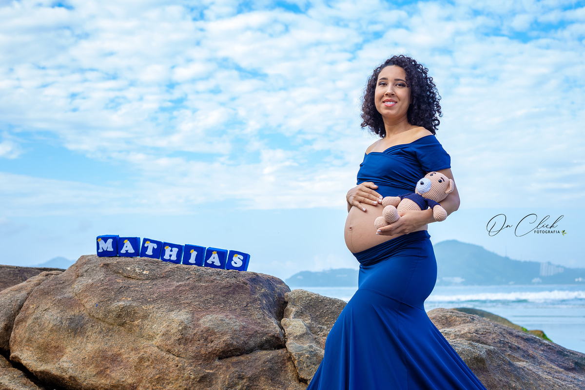 Ensaio Gestante - Ubatuba - On Click Fotografia - Fotografo Ubatuba