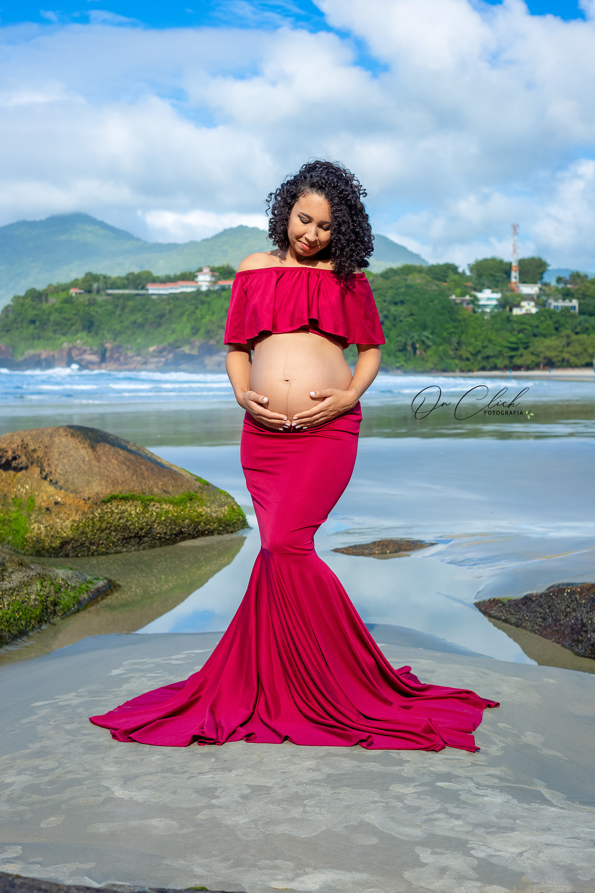 Ensaio Gestante - Ubatuba - On Click Fotografia - Fotografo Ubatuba