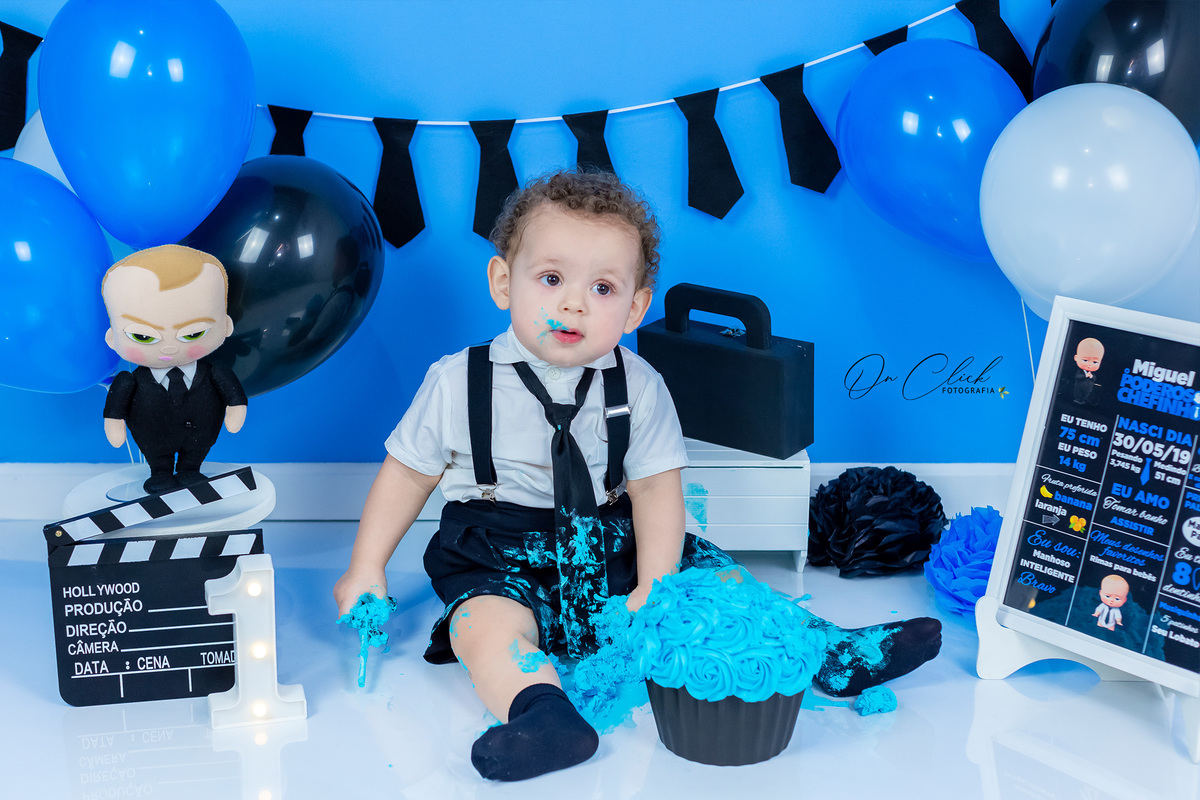 Smash the Cake - O Podeso Chefinho - Miguel - Caraguatatuba - On Click Fotografia