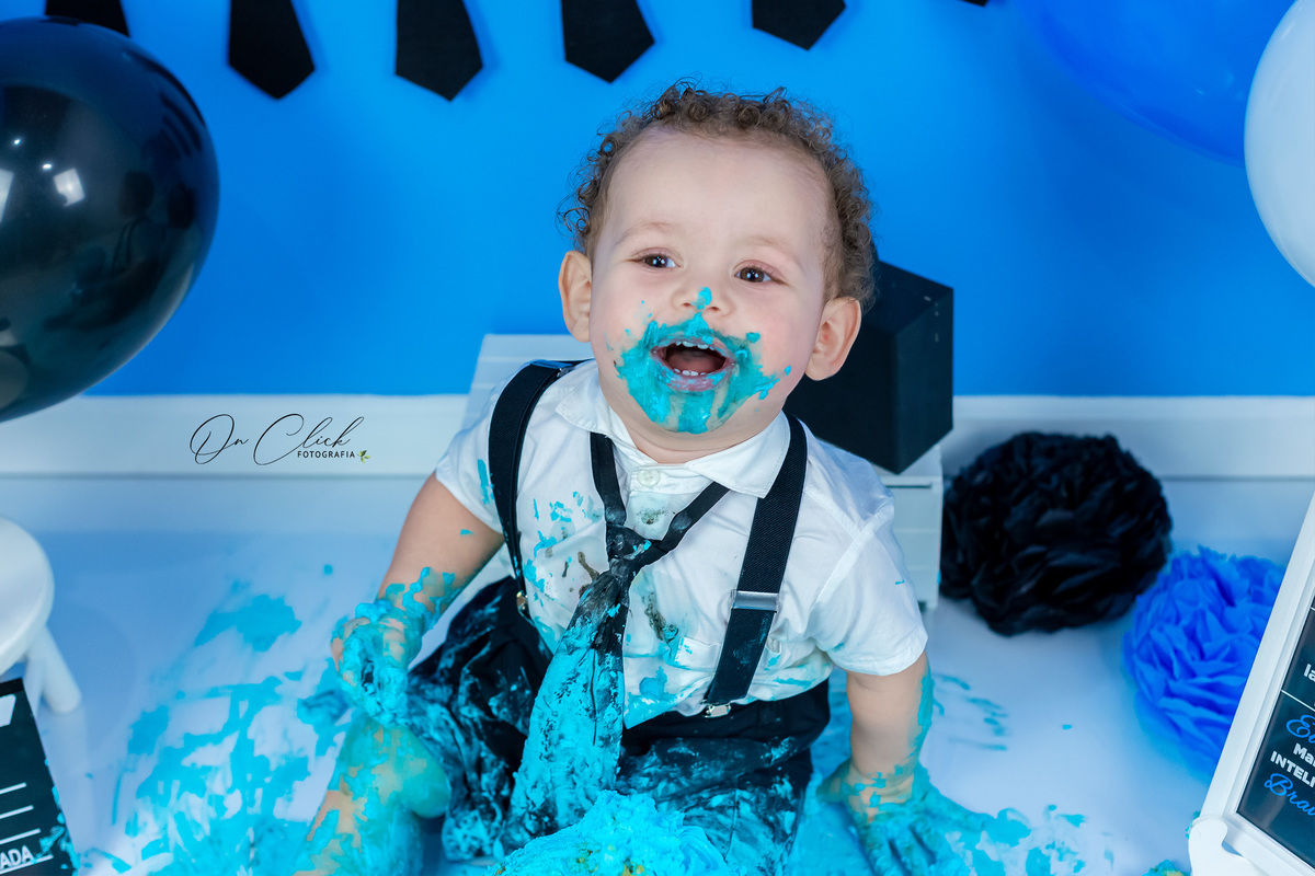 Smash the Cake - O Podeso Chefinho - Miguel - Caraguatatuba - On Click Fotografia