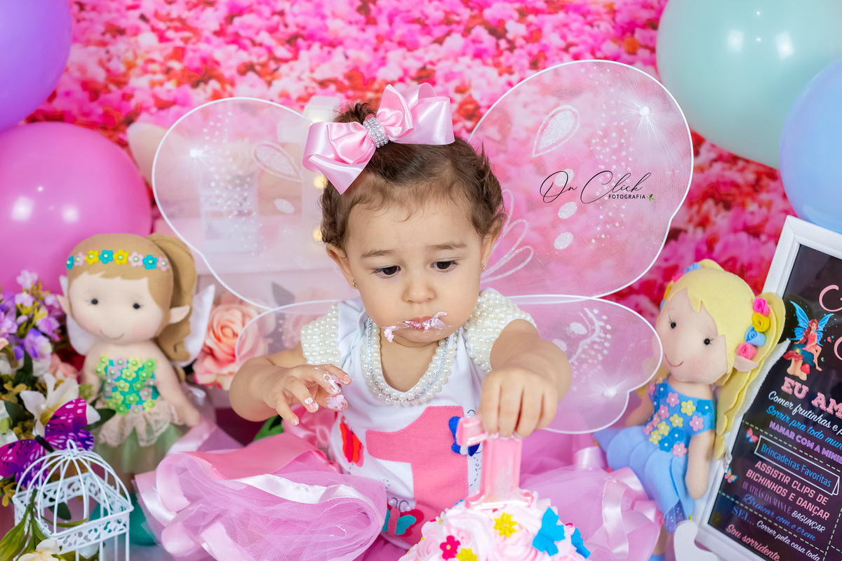 Smash the Cake - Princesa - Ana Alice - Caraguatatuba - On Click Fotografia