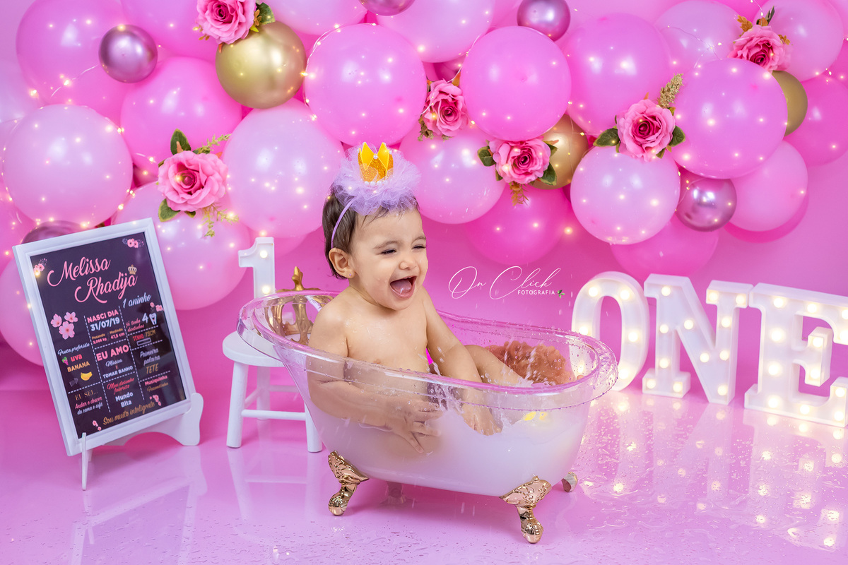 Smash the Cake Princesa - Melissa Rhadja - Caraguatatuba - On Click Fotografia