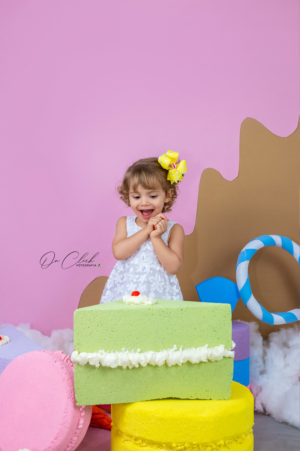 Mundo doce - Mini Sessão Dia das Crianças - On Click Fotografia - Melina