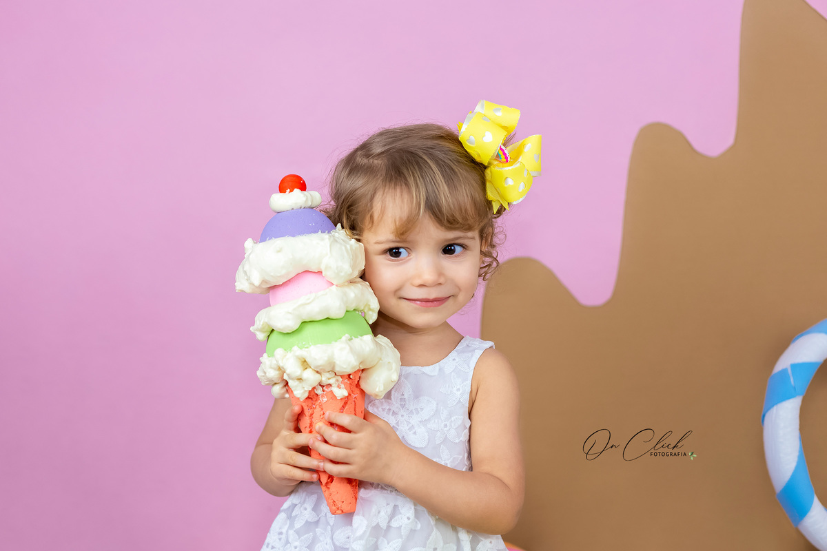 Mundo doce - Mini Sessão Dia das Crianças - On Click Fotografia - Melina