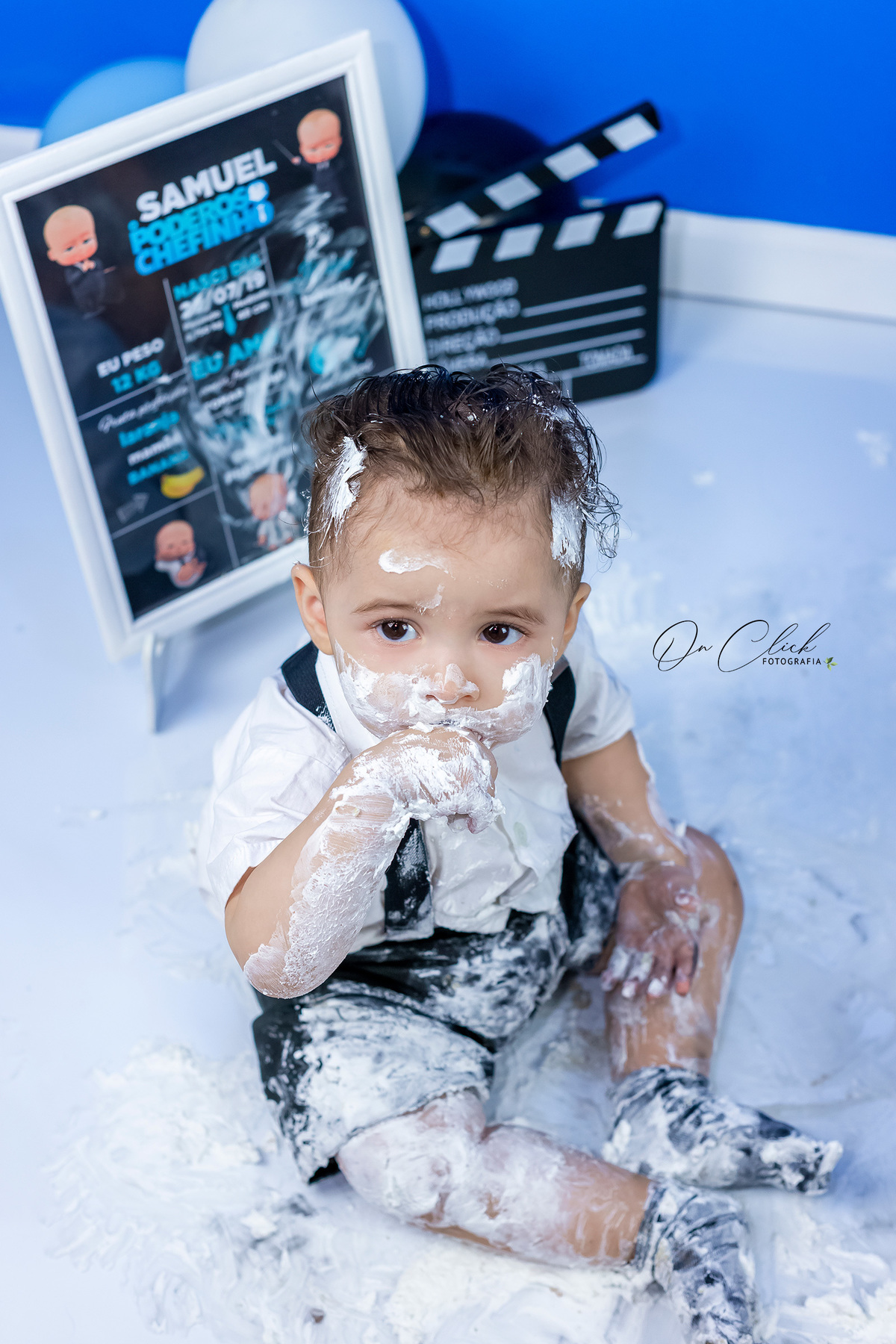 Smash the Cake O Poderoso Chefinho - Samuel - Caraguatatuba - On Click Fotografia