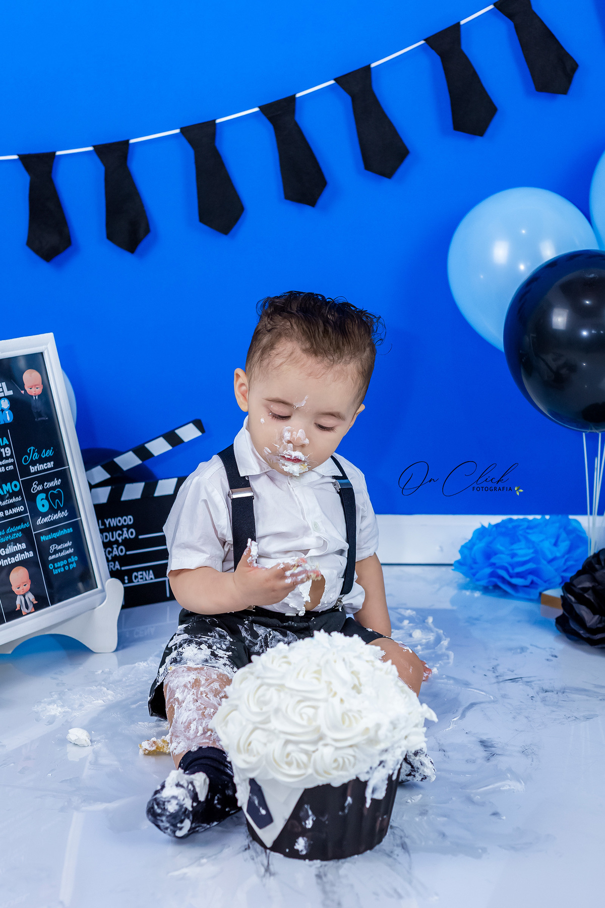 Smash the Cake O Poderoso Chefinho - Samuel - Caraguatatuba - On Click Fotografia