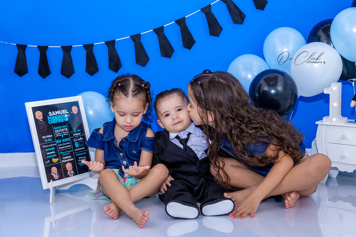 Smash the Cake O Poderoso Chefinho - Samuel - Caraguatatuba - On Click Fotografia