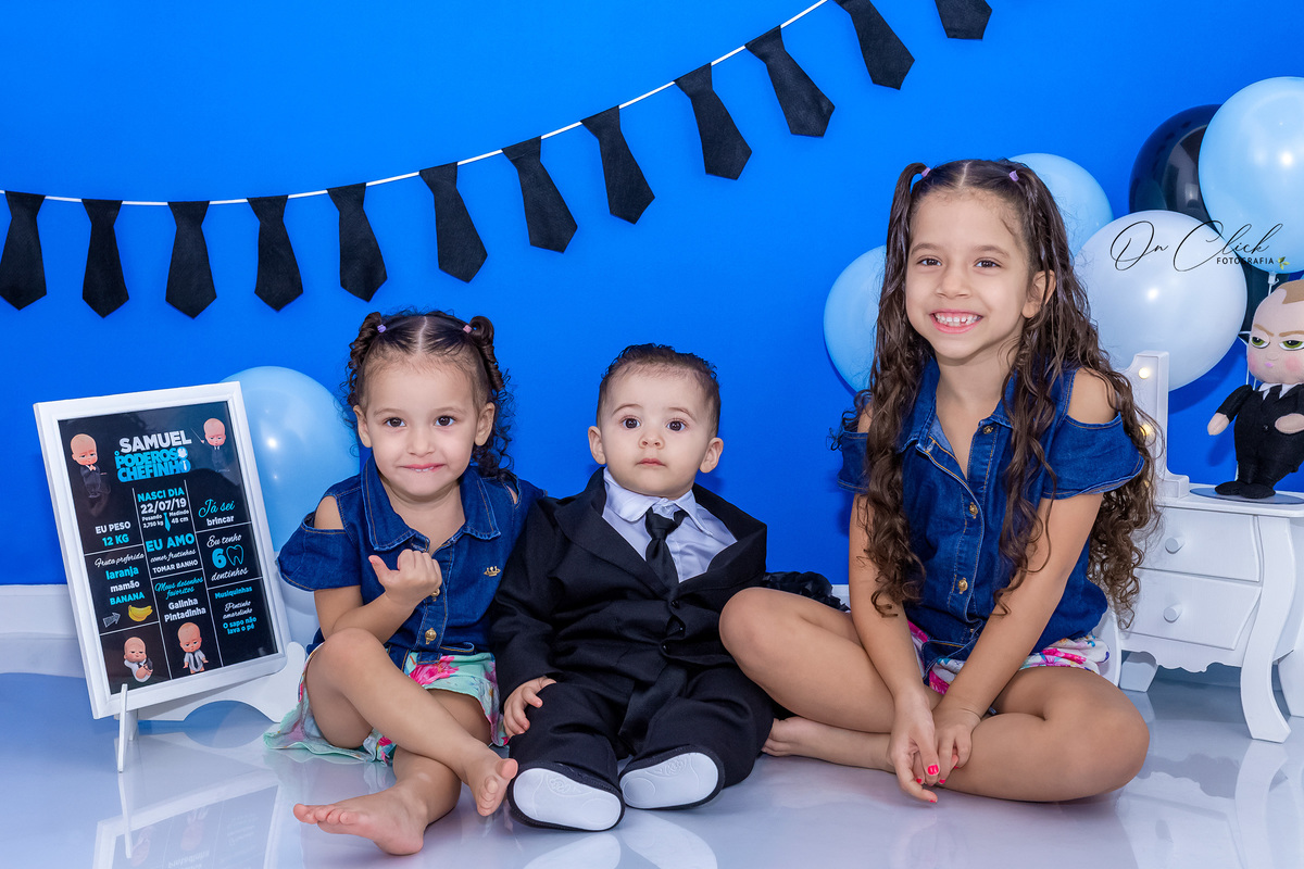 Smash the Cake O Poderoso Chefinho - Samuel - Caraguatatuba - On Click Fotografia