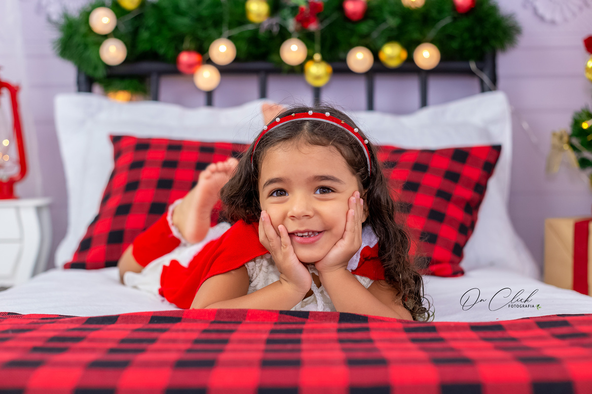 Ensaio de Natal 2020 - Caraguatatuba - Maria Luiza - Caraguatatuba - On Click Fotografia