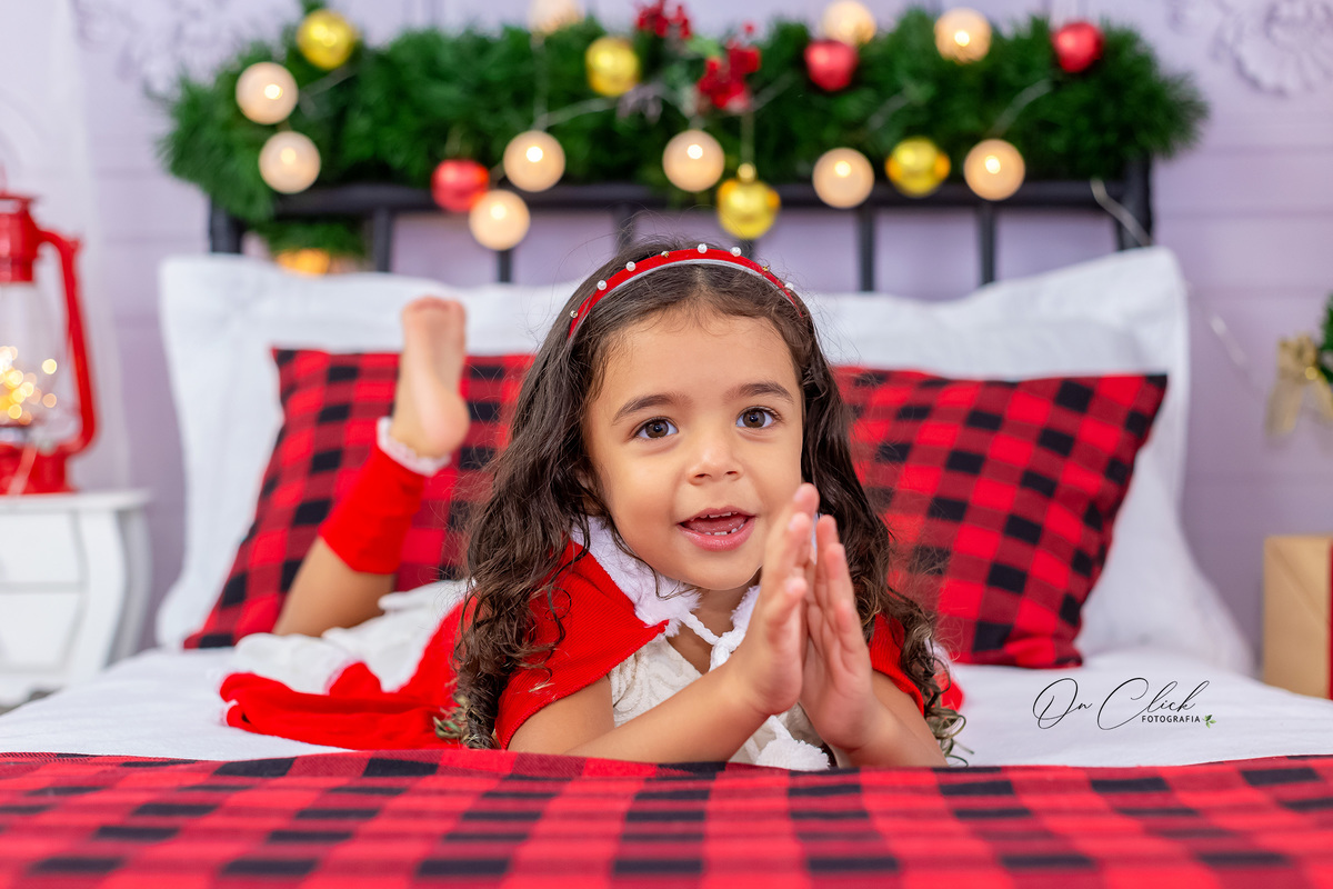 Ensaio de Natal 2020 - Caraguatatuba - Maria Luiza - Caraguatatuba - On Click Fotografia