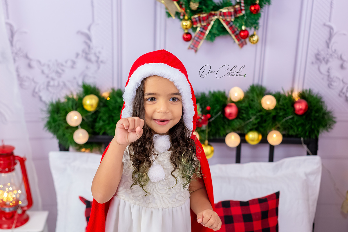 Ensaio de Natal 2020 - Caraguatatuba - Maria Luiza - Caraguatatuba - On Click Fotografia