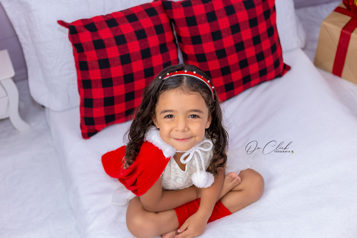 Ensaio de Natal 2020 - Caraguatatuba - Maria Luiza - Caraguatatuba - On Click Fotografia