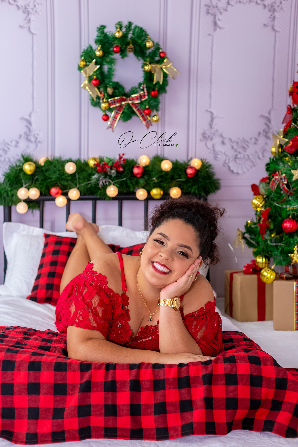 Ensaio de Natal 2020 - Caraguatatuba - Fotógrafos Jhulieine Ribeiro e Rogério Alves - Caraguatatuba - On Click Fotografia