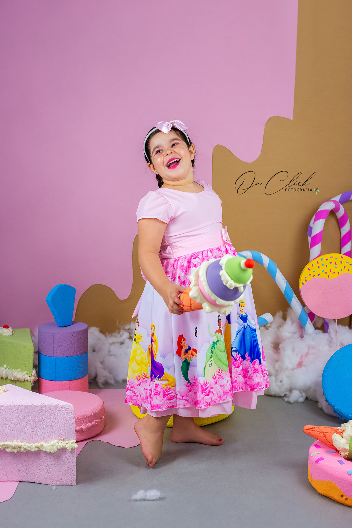 Mundo doce - Mini Sessão Dia das Crianças - On Click Fotografia 