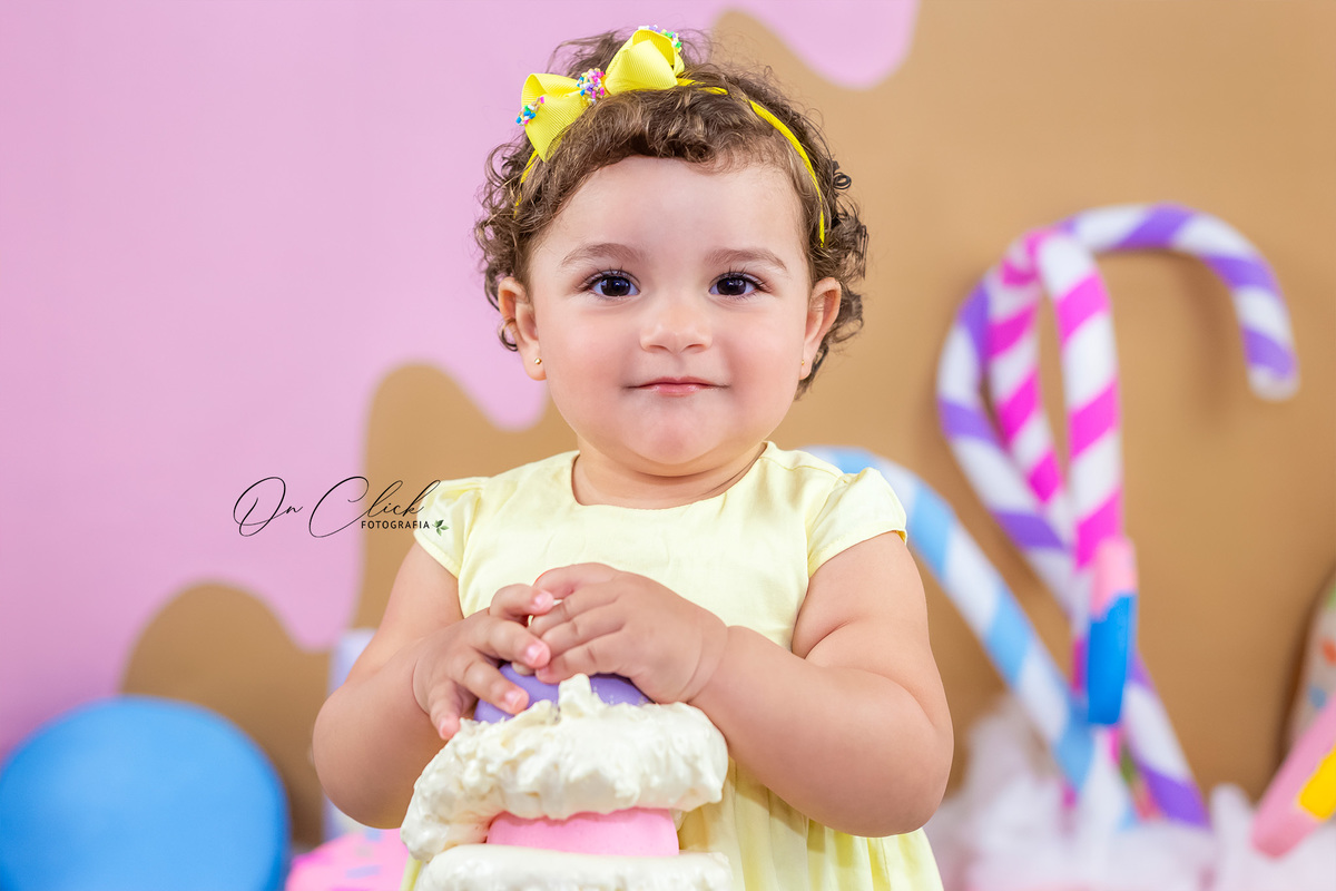 Mundo doce - Mini Sessão Dia das Crianças - On Click Fotografia 