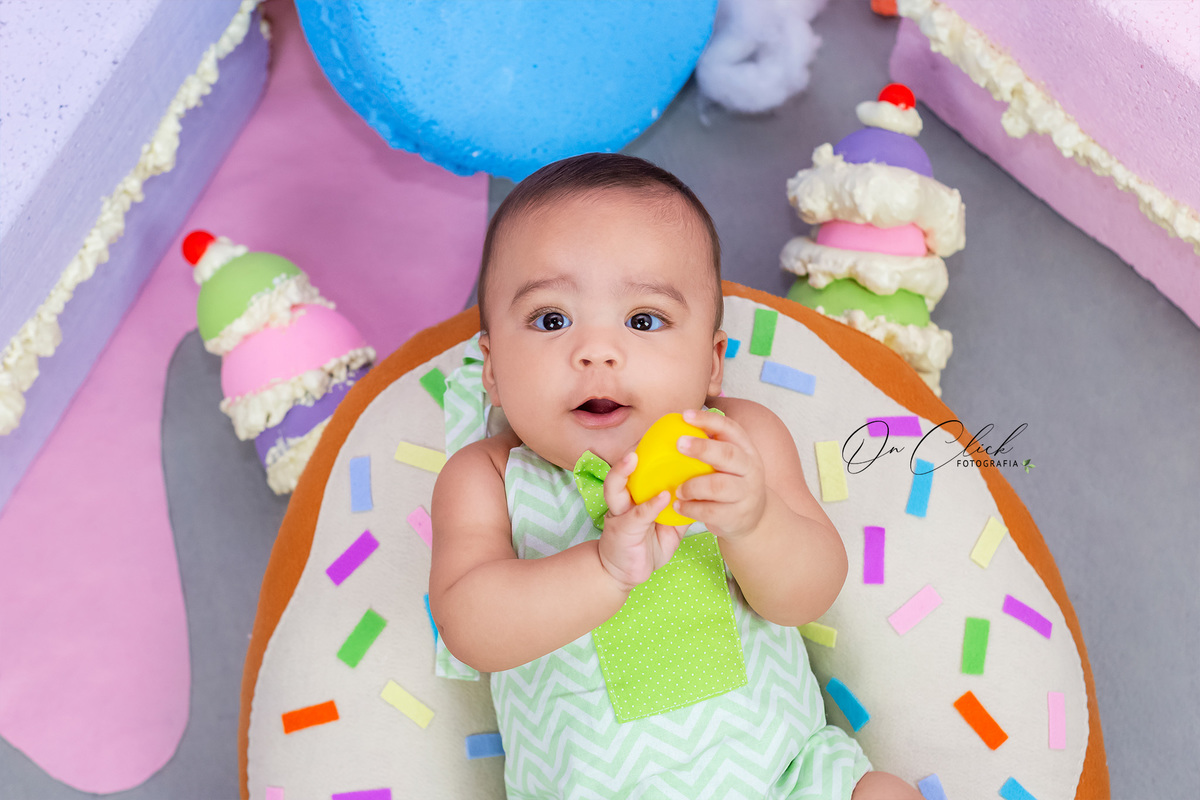 Mundo doce - Mini Sessão Dia das Crianças - On Click Fotografia 