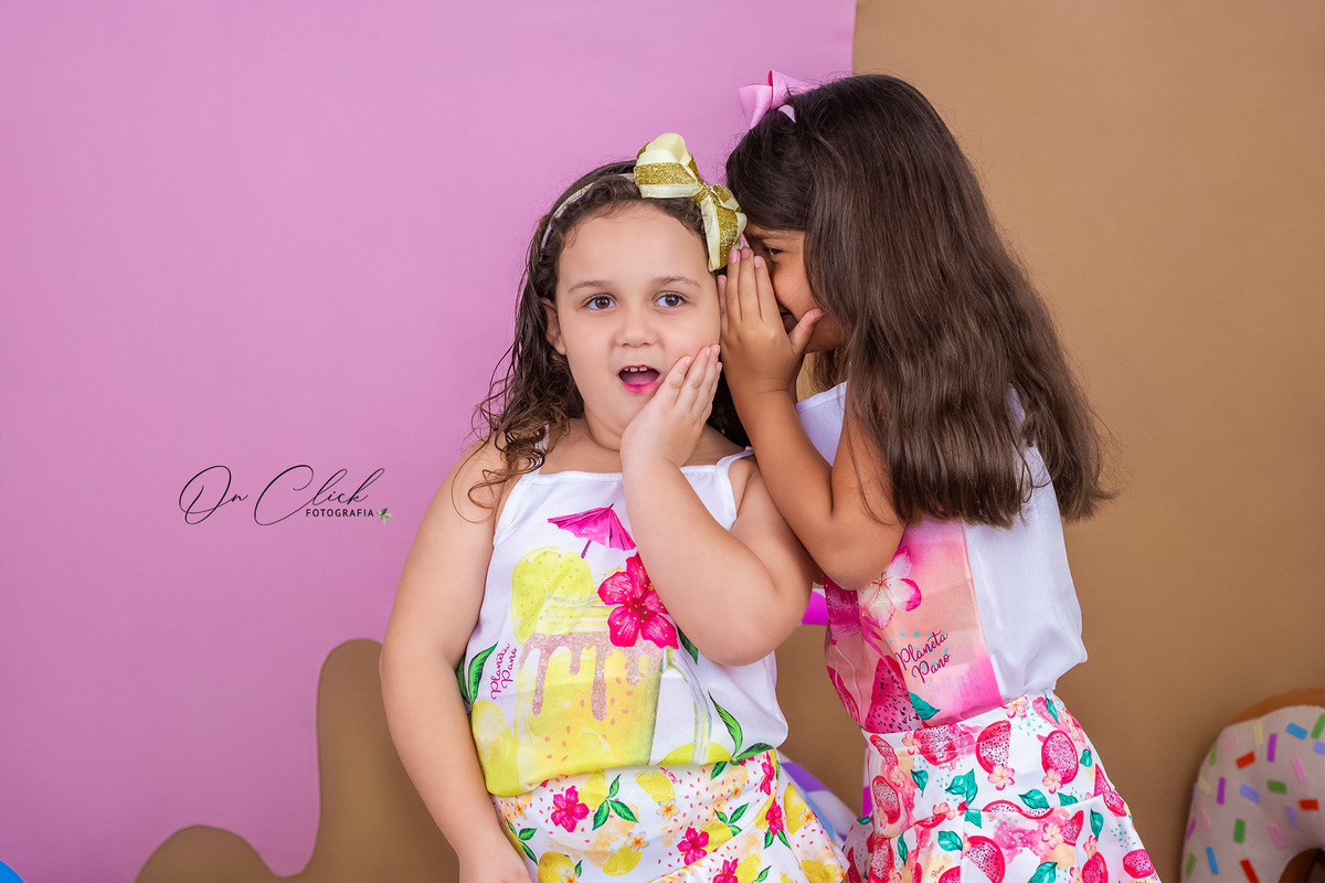 Mundo doce - Mini Sessão Dia das Crianças - On Click Fotografia 
