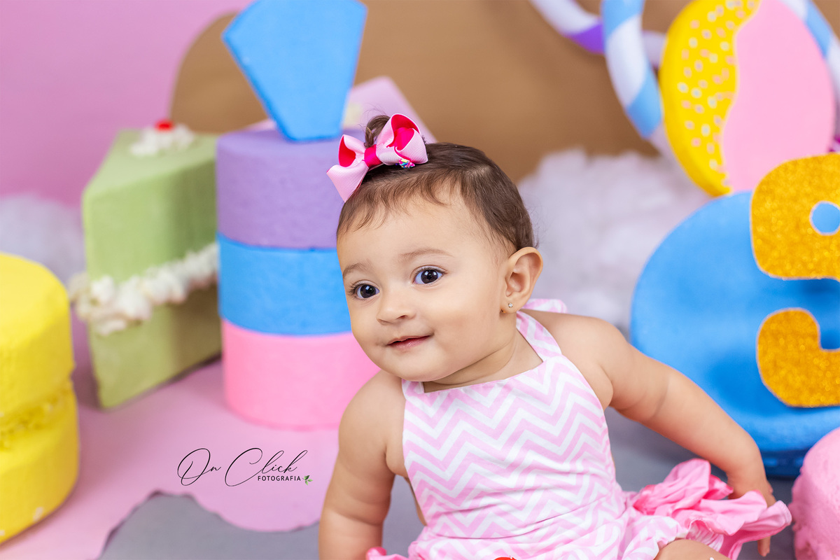 Mundo doce - Mini Sessão Dia das Crianças - On Click Fotografia 