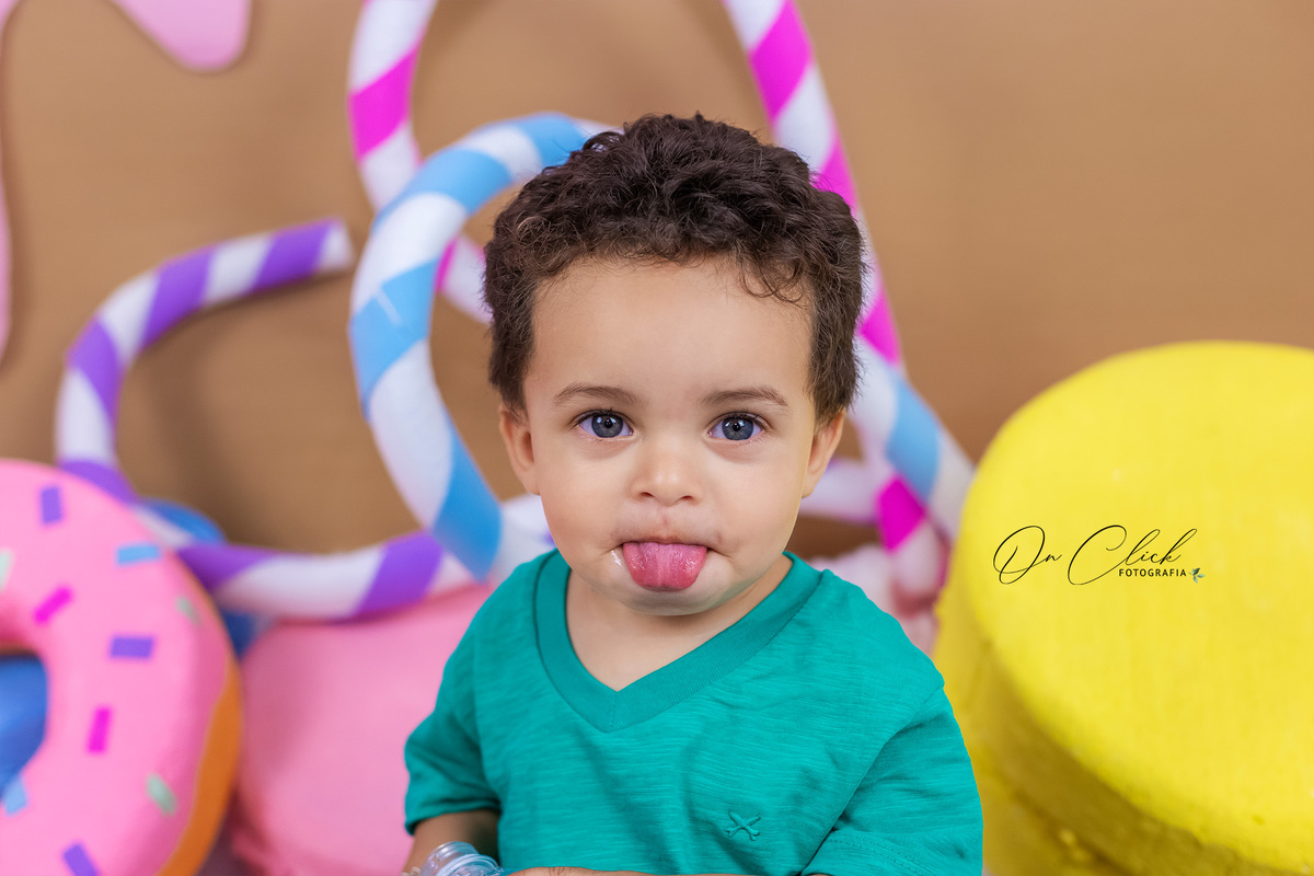 Mundo doce - Mini Sessão Dia das Crianças - On Click Fotografia 