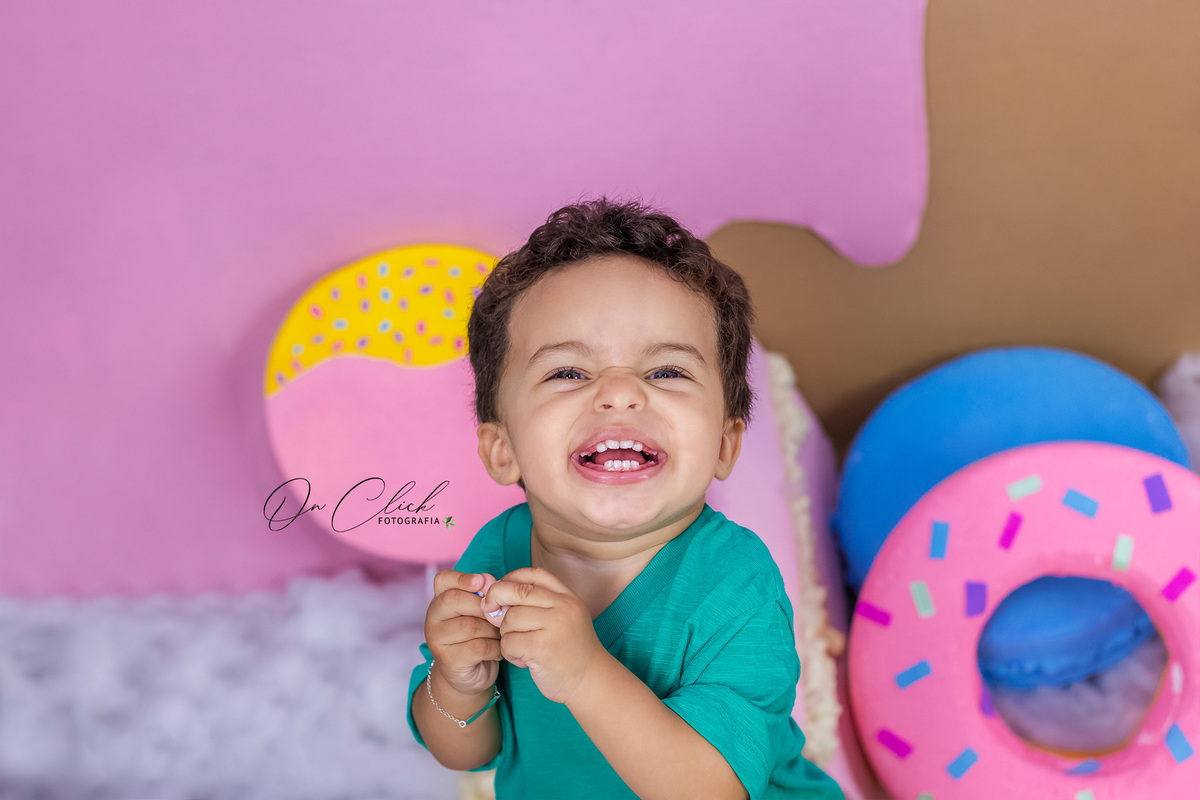 Mundo doce - Mini Sessão Dia das Crianças - On Click Fotografia 