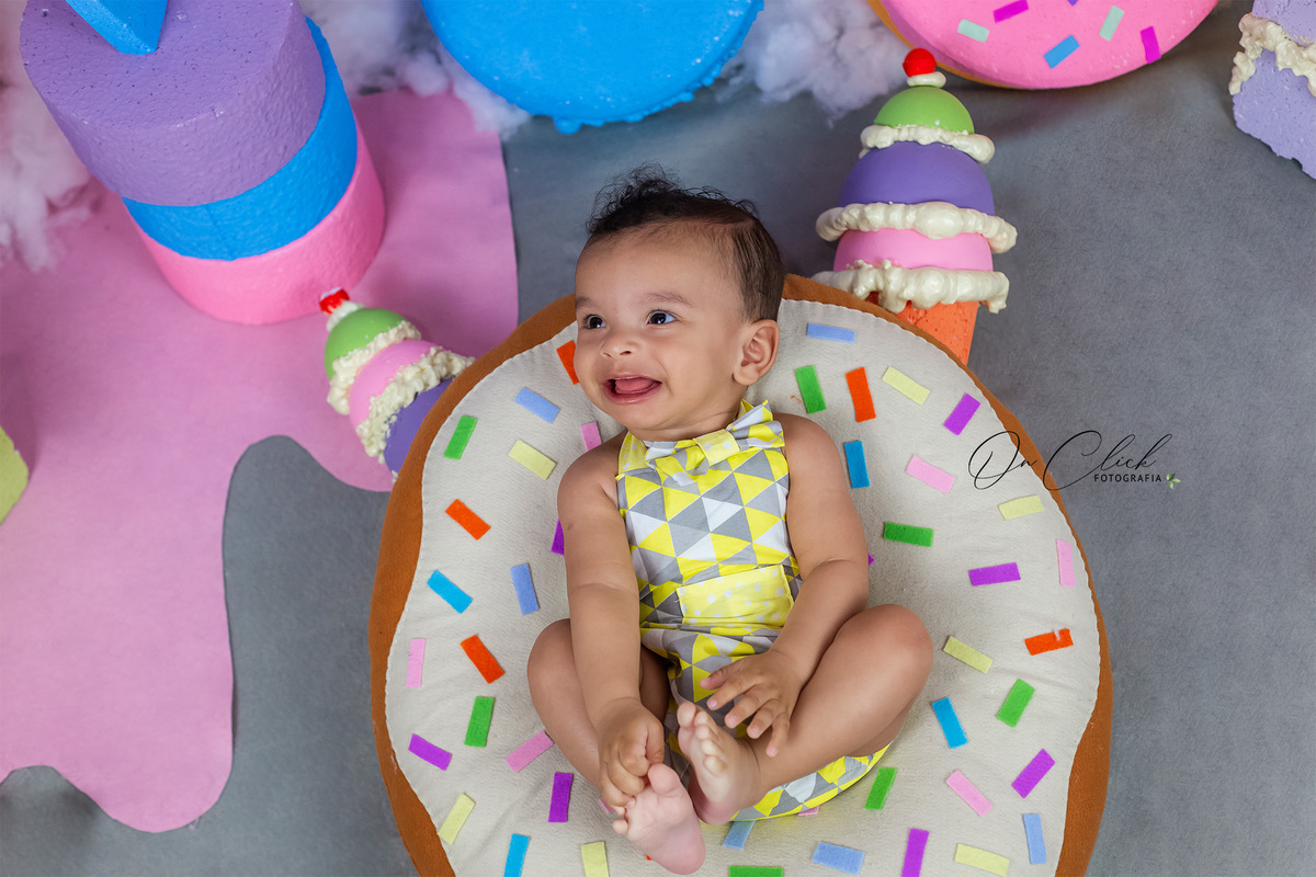 Mundo doce - Mini Sessão Dia das Crianças - On Click Fotografia 