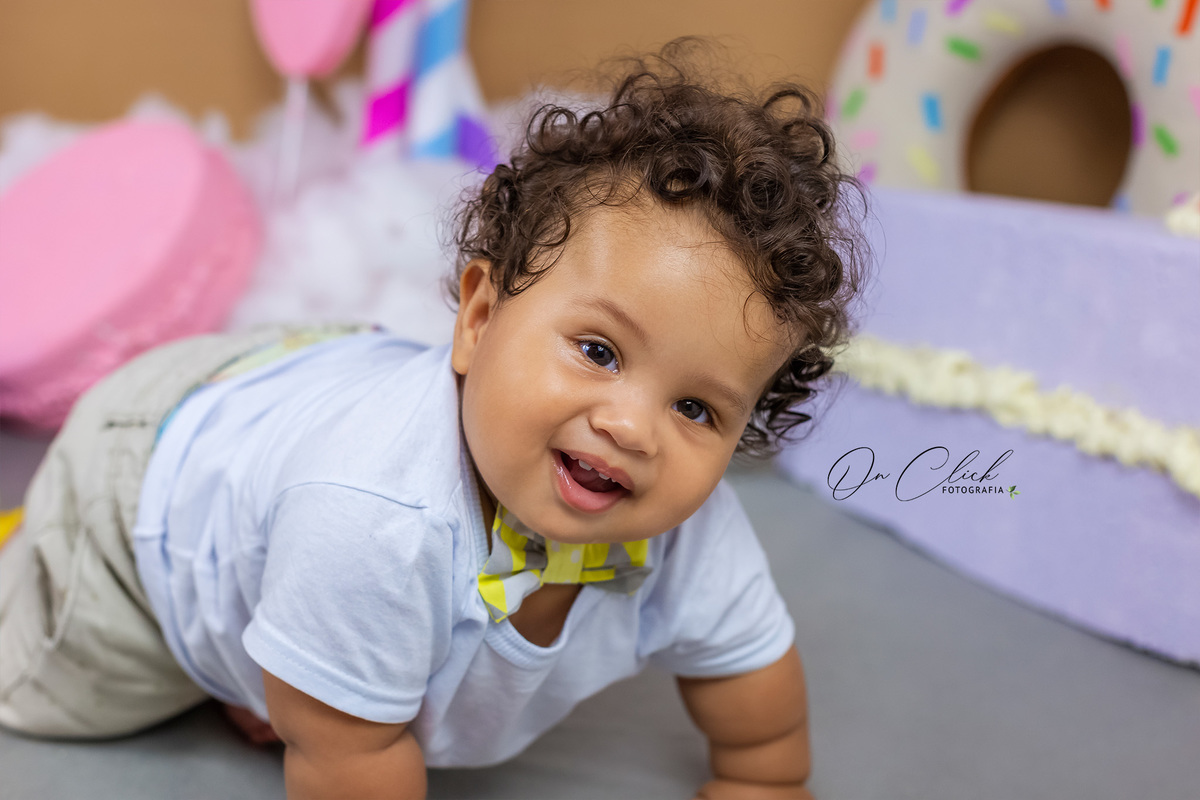 Mundo doce - Mini Sessão Dia das Crianças - On Click Fotografia 