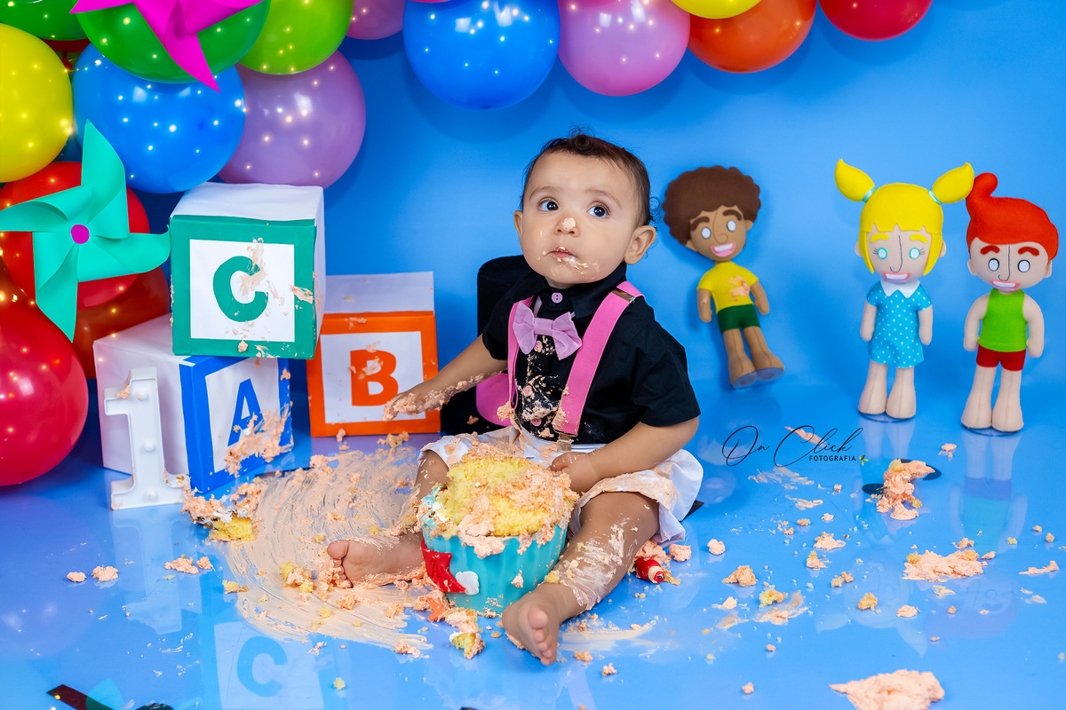 Smash the Cake Mundo Bita - Lucca - Caraguatatuba - On Click Fotografia