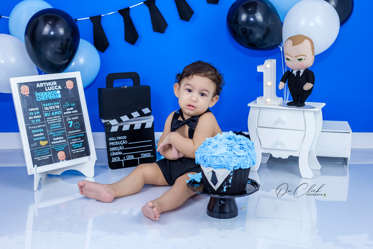 Smash the Cake O Poderoso Chefinho - Arthur Lucca - Caraguatatuba - On Click Fotografia