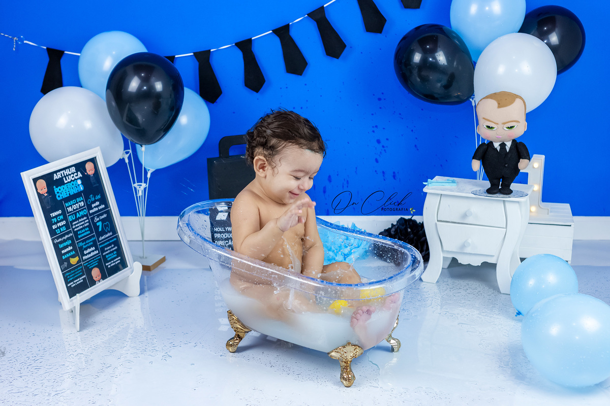 Smash the Cake O Poderoso Chefinho - Arthur Lucca - Caraguatatuba - On Click Fotografia