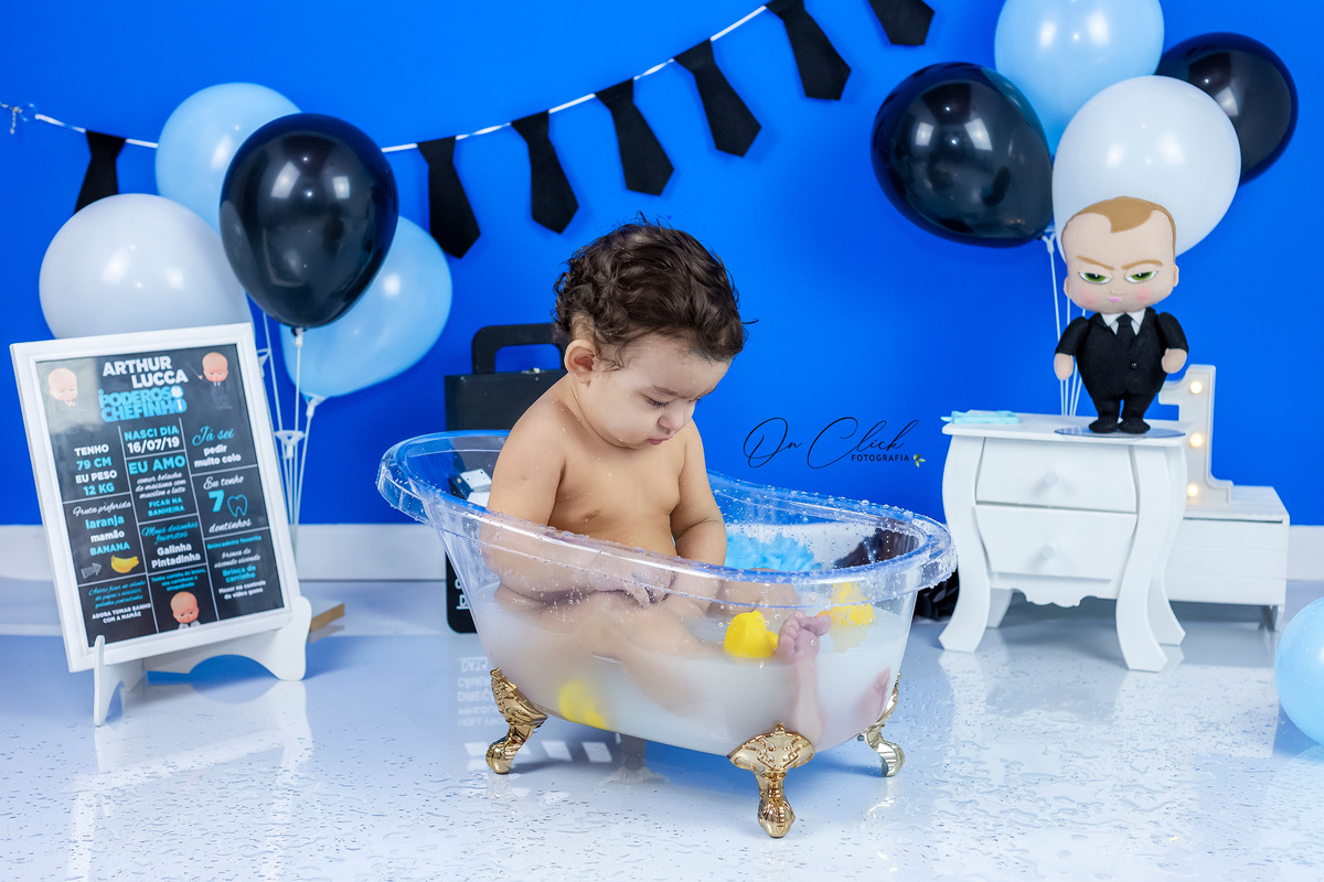 Smash the Cake O Poderoso Chefinho - Arthur Lucca - Caraguatatuba - On Click Fotografia