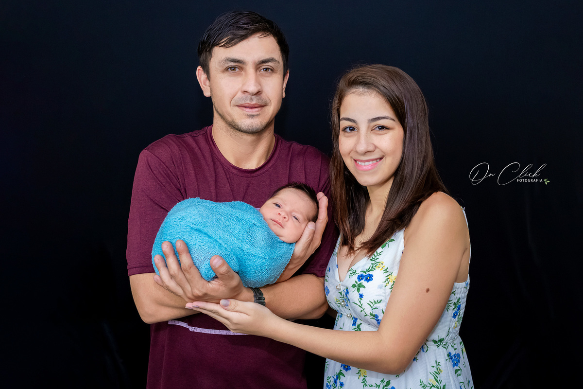 Newborn do Felipe - Newborn Trindade/RJ - Home Estúdio On Click Fotografia - Newborn Trindade/RJ