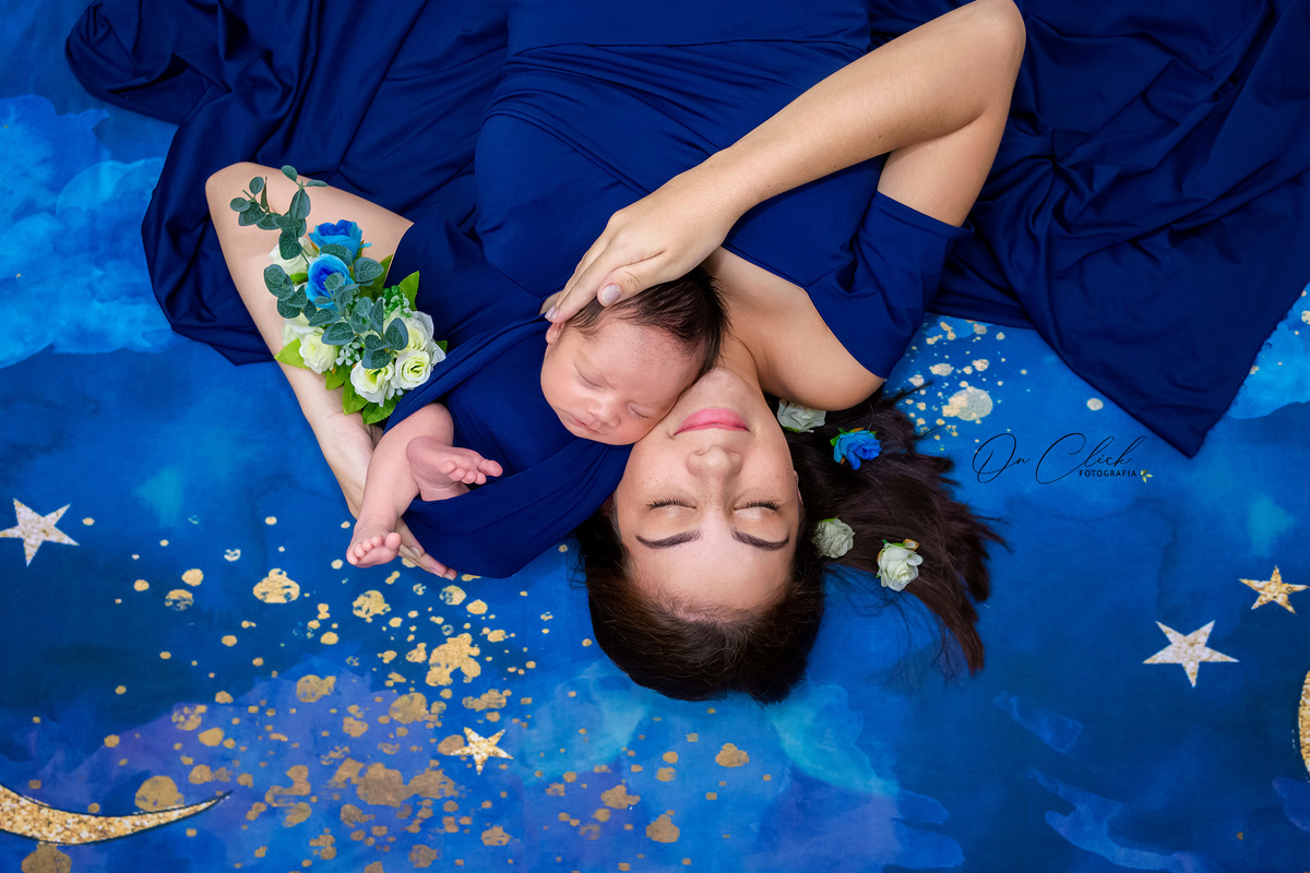 Newborn do Felipe - Newborn Trindade/RJ - Home Estúdio On Click Fotografia - Newborn Trindade/RJ