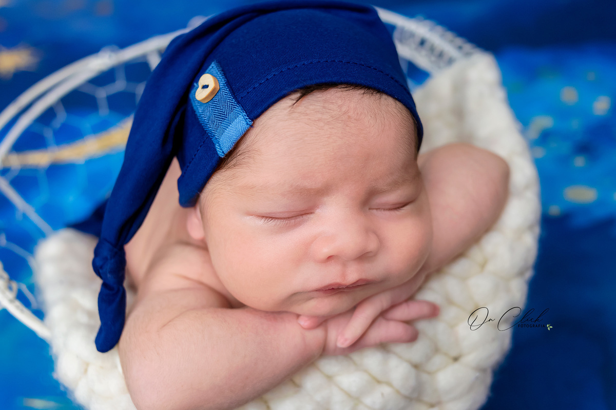 Newborn do Felipe - Newborn Trindade/RJ - Home Estúdio On Click Fotografia - Newborn Trindade/RJ