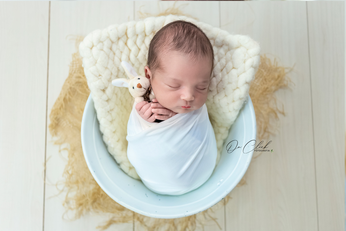 Newborn do Dérik - Newborn Caraguá - Home Estúdio On Click Fotografia - Newborn Caraguatatuba