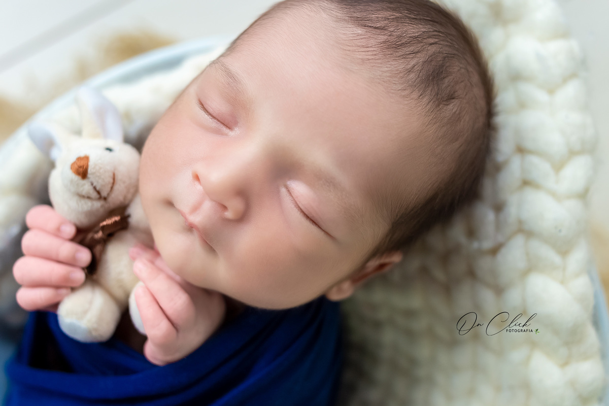 Newborn do Dérik - Newborn Caraguá - Home Estúdio On Click Fotografia - Newborn Caraguatatuba