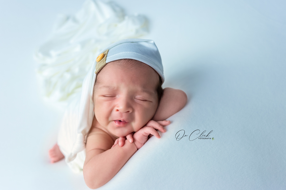 Newborn do Dérik - Newborn Caraguá - Home Estúdio On Click Fotografia - Newborn Caraguatatuba
